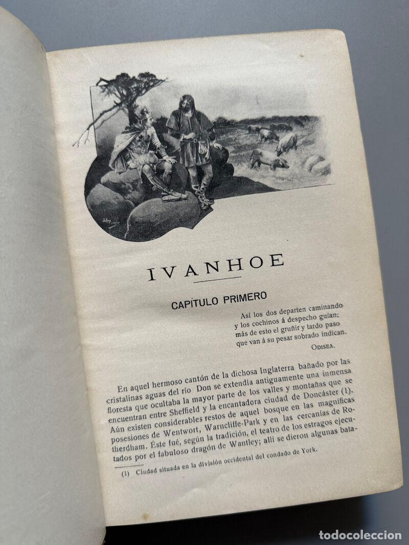 Libros antiguos: Ivanhoe Novela hist&oacute;rica - Foto 3