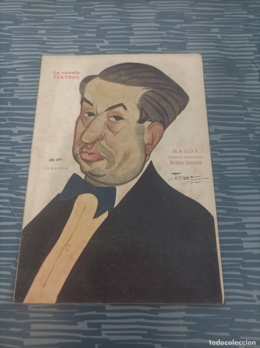 Libros antiguos: MAGDA,HERMANN SUDERMANN,LA NOVELA TEATRAL,NUM.247,1921. - Foto 1