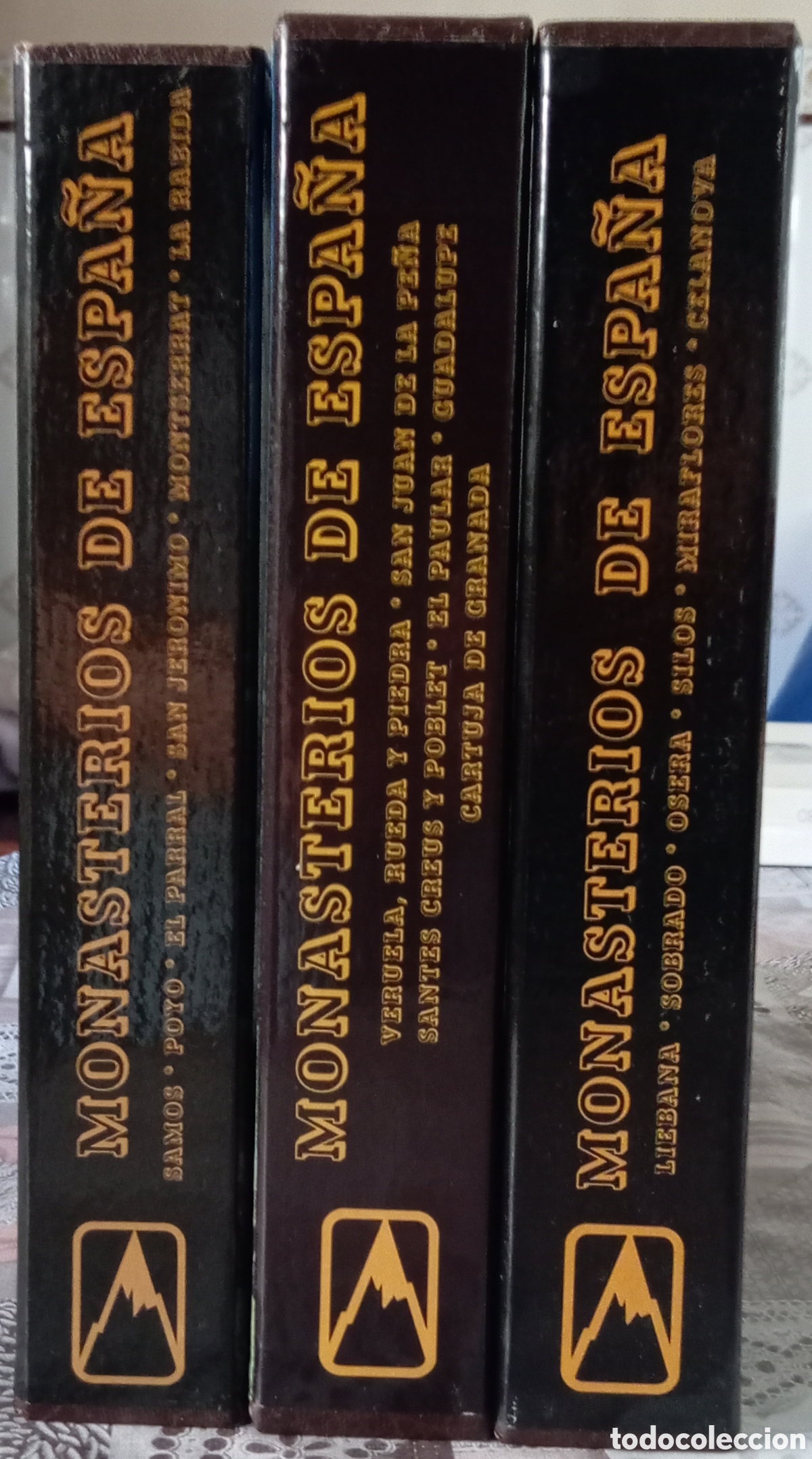 Libros antiguos: MONASTERIOS DE ESPA&Ntilde;A I-II-III EVEREST - Foto 4