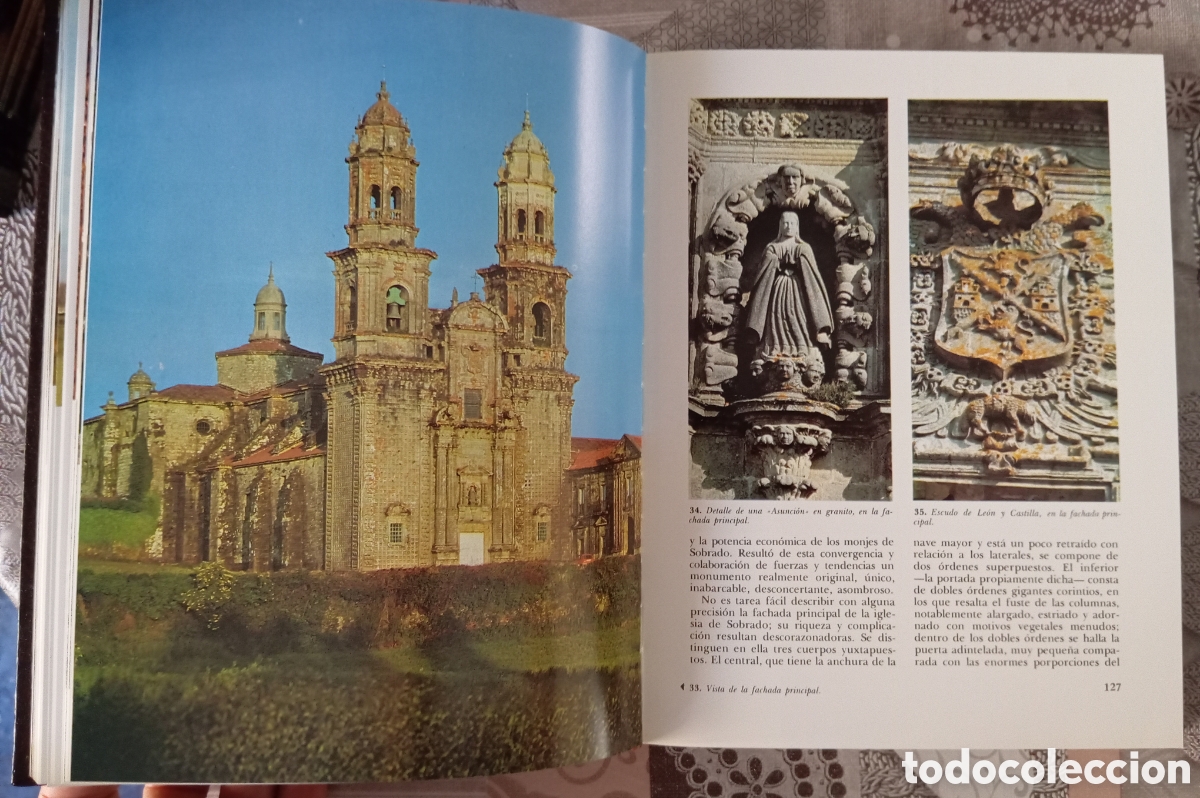 Libros antiguos: MONASTERIOS DE ESPA&Ntilde;A I-II-III EVEREST - Foto 7
