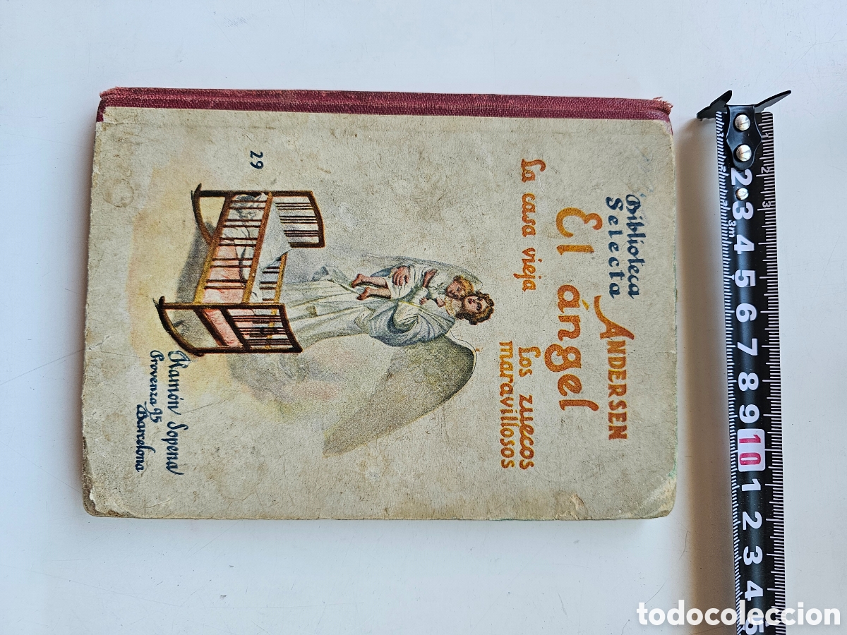 Libros antiguos: Libro El Angel Ramon Sopena 1923 Andersen - Foto 12