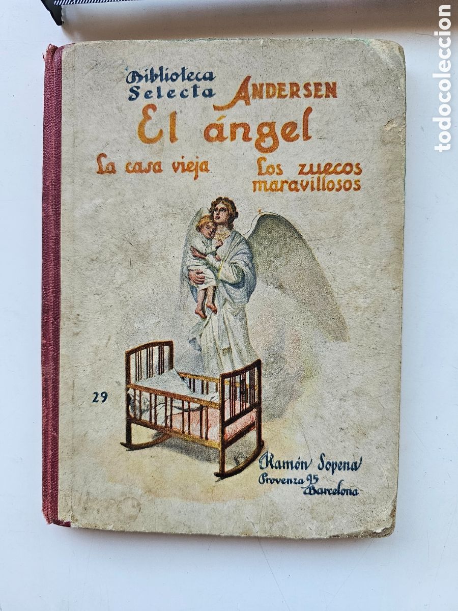 Libros antiguos: Libro El Angel Ramon Sopena 1923 Andersen - Foto 1