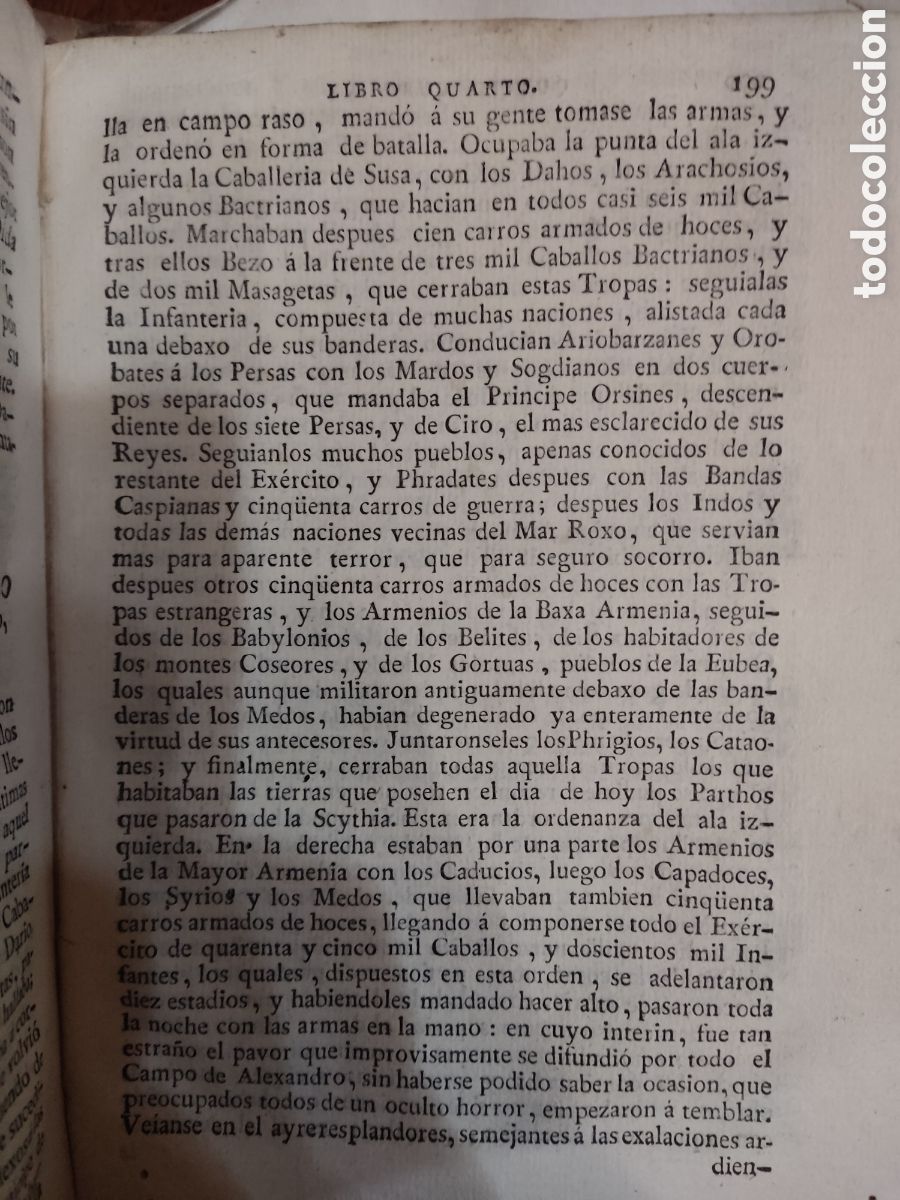 Libros antiguos: Vida y acciones de Alexandro El grande - Foto 5