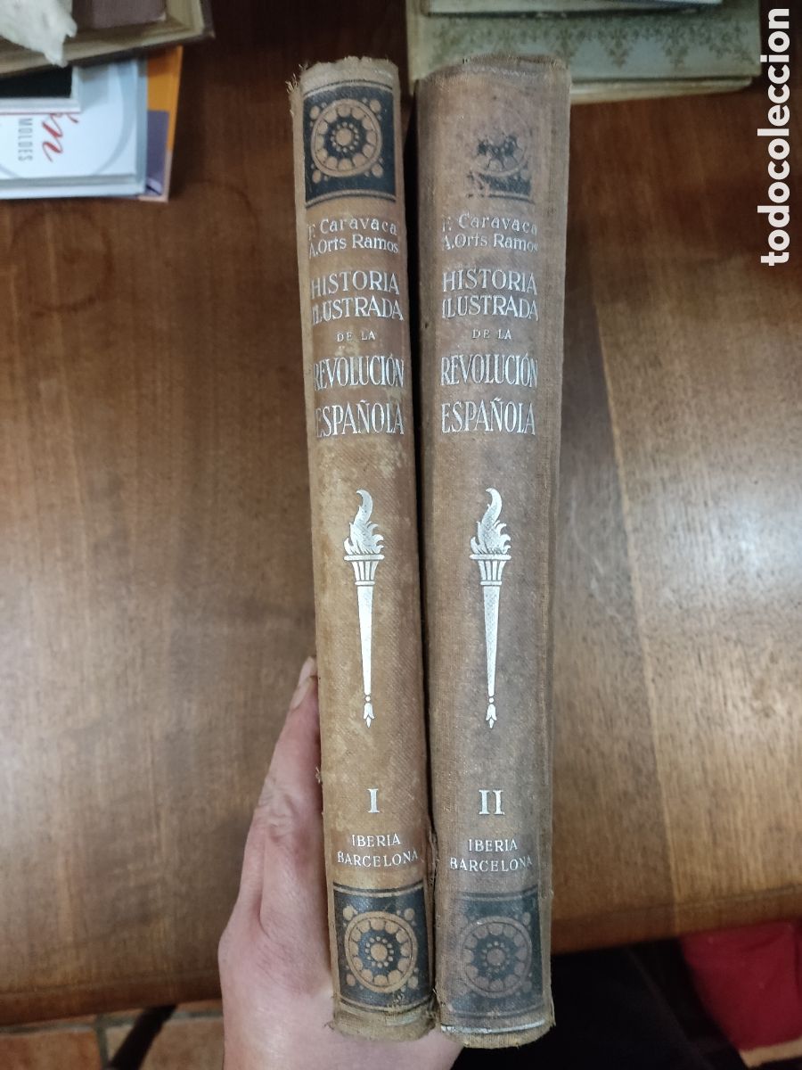 Libros antiguos: Historia iluminada de la revoluci&oacute;n espa&ntilde;ola - Foto 2