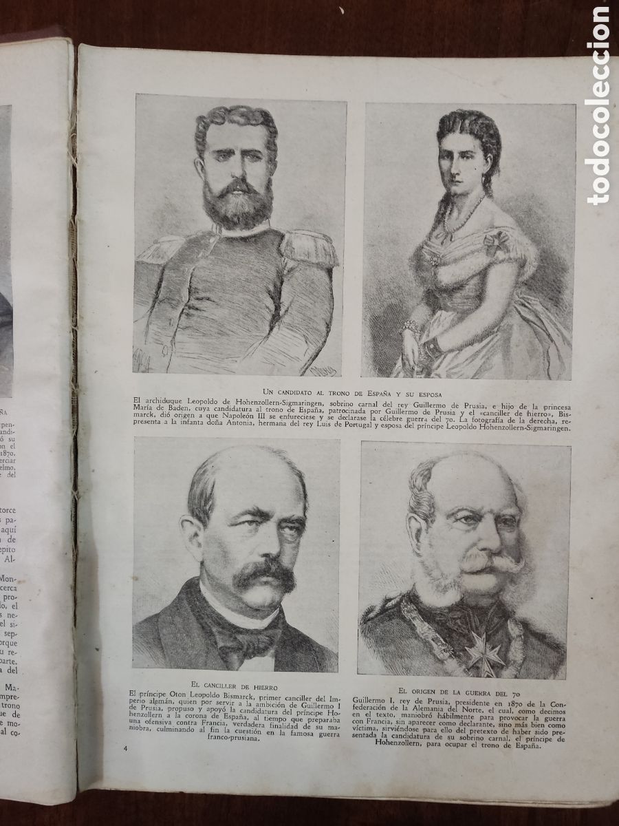 Libros antiguos: Historia iluminada de la revoluci&oacute;n espa&ntilde;ola - Foto 7