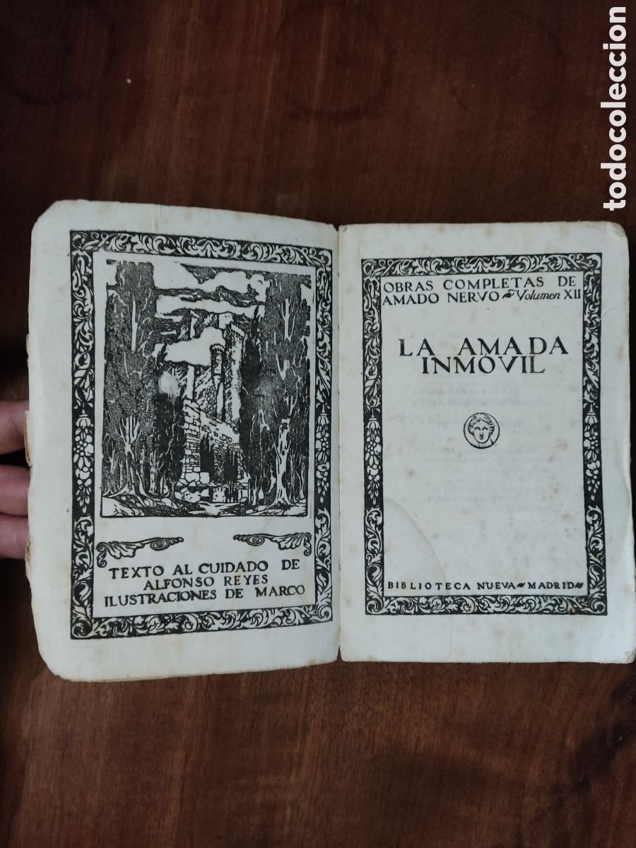Libros antiguos: La amada inm&oacute;vil a&ntilde;o 1935 - Foto 5