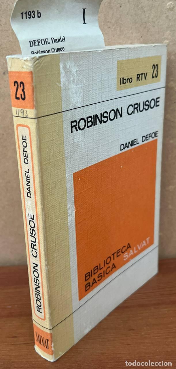 Libros antiguos: DEFOE, Daniel - Robinson Crusoe - Foto 1
