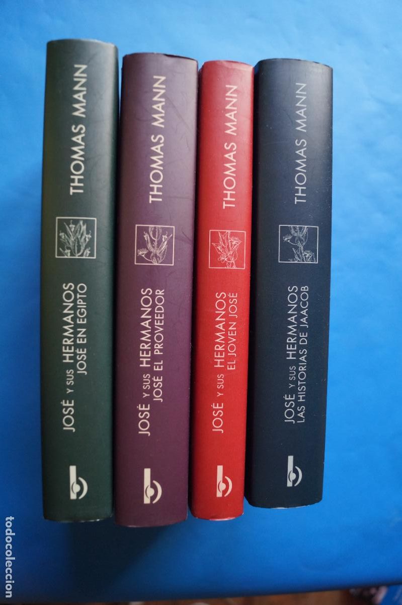 Libros antiguos: JOSE Y SUS HERMANOS. THOMAS MANN. SON 4 LIBROS. - Foto 1