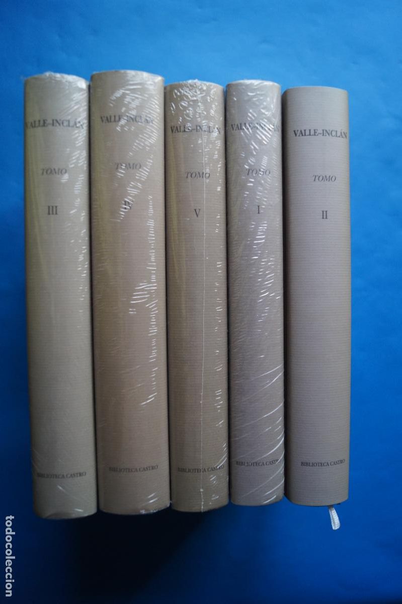 Libros antiguos: OBRAS COMPLETAS. VALLE-INCLAN. SON 5 LIBROS - Foto 1