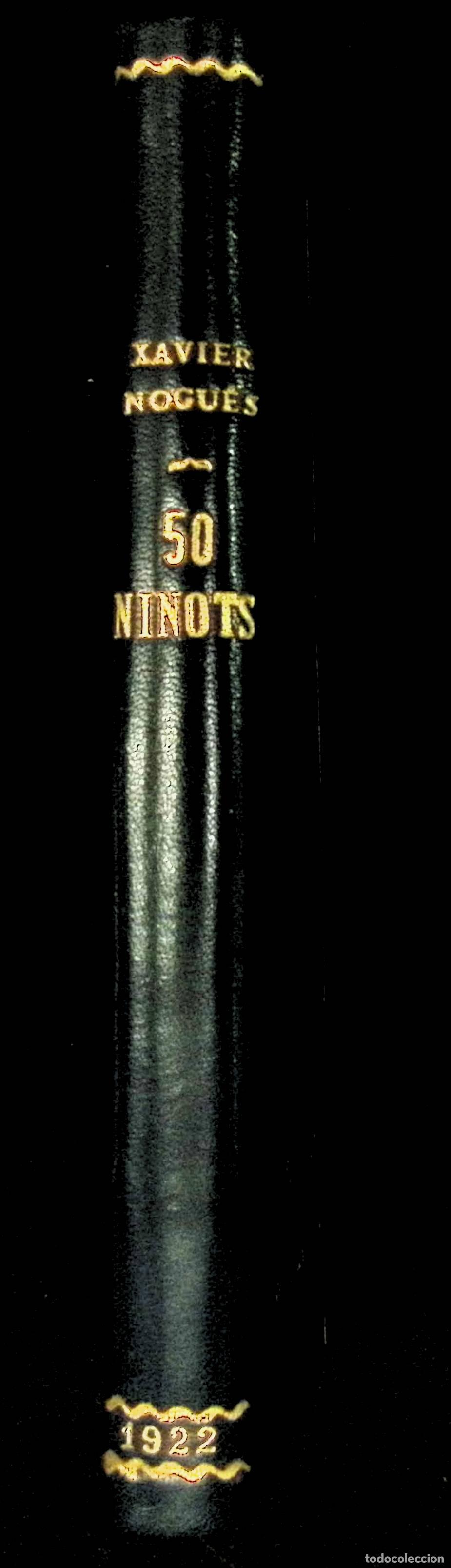 Libros antiguos: 50 NINOTS. - NOGU&Eacute;S, Xavier. - Foto 9