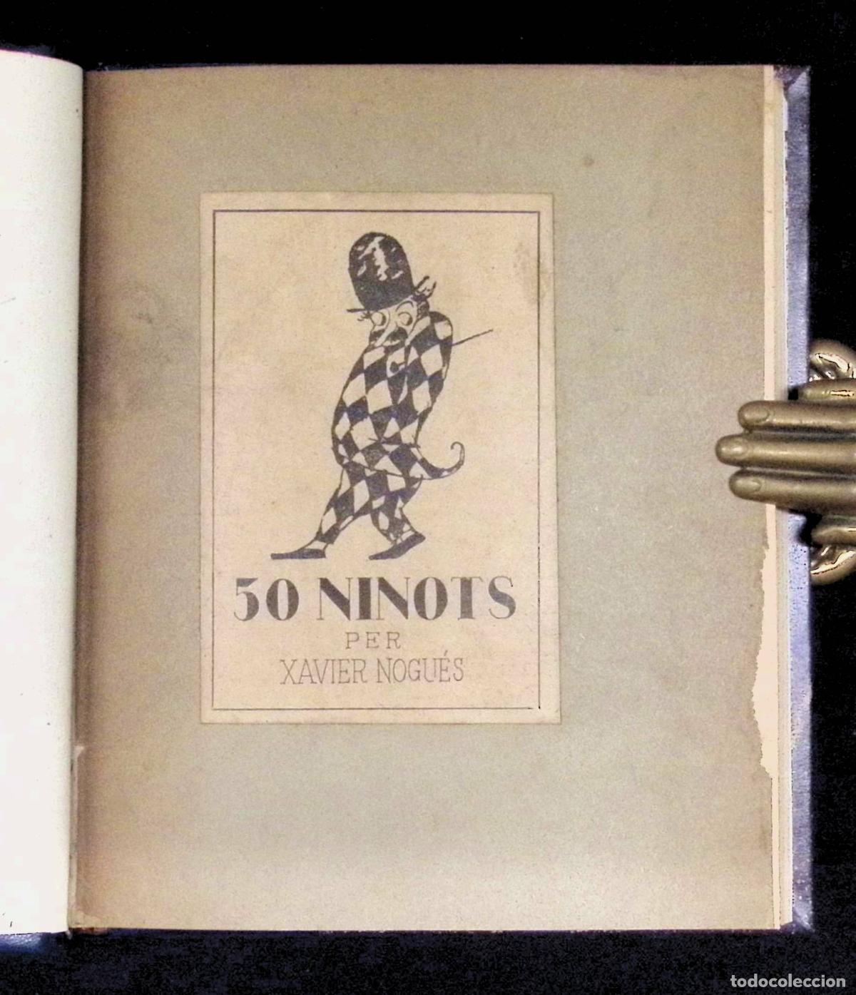 Libros antiguos: 50 NINOTS. - NOGU&Eacute;S, Xavier. - Foto 1