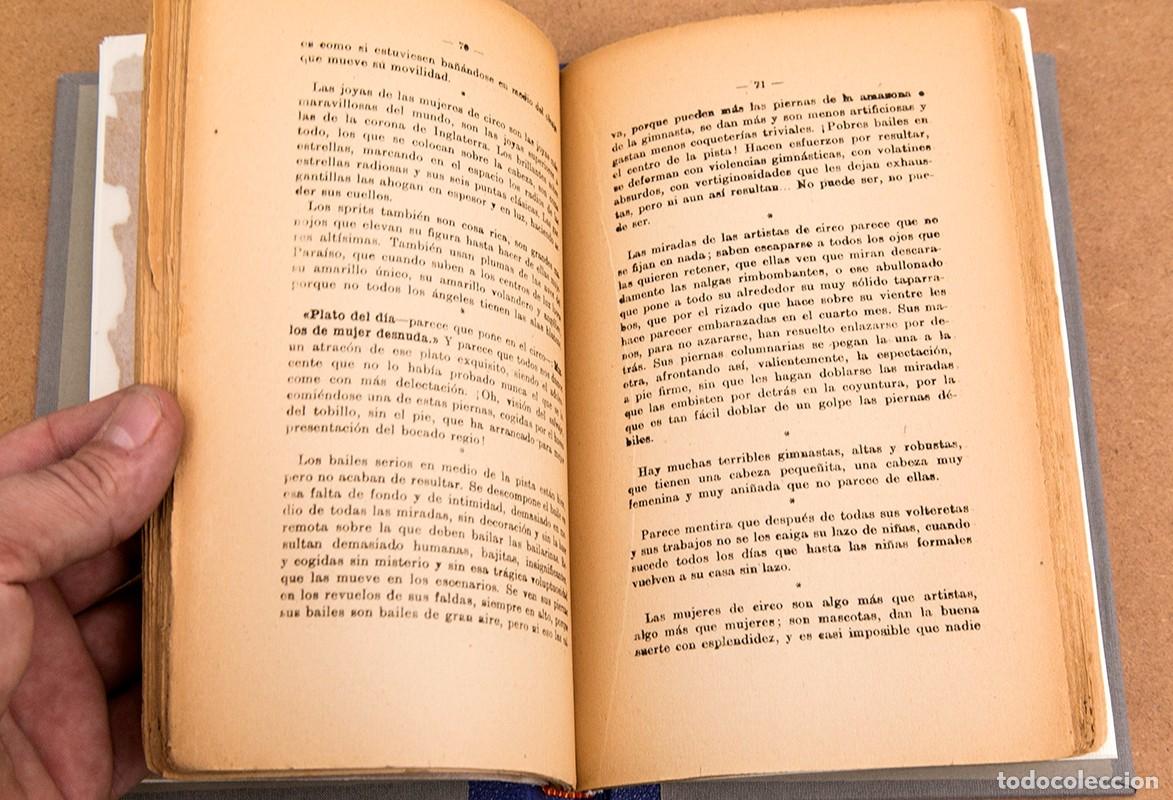 Libros antiguos: RAM&Oacute;N G&Oacute;MEZ DE LA SERNA - EL CIRCO - 1&ordf; EDICI&Oacute;N 1917 - Foto 5