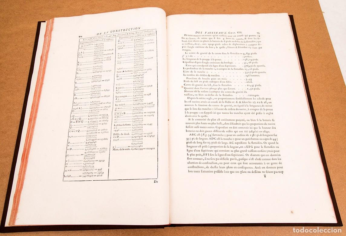 Libros antiguos: Trait&eacute; de la construction des Vaisseaux - Fr&eacute;d&eacute;ric de Chapman - 1779 - Foto 5