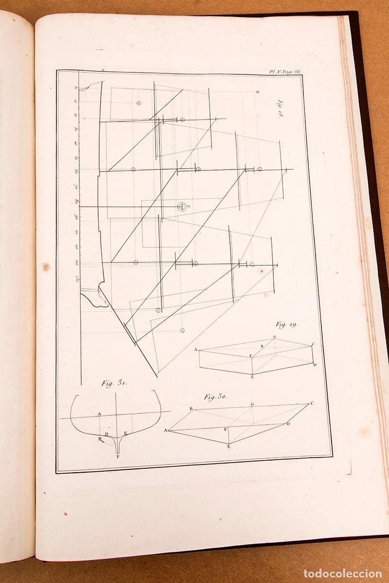 Libros antiguos: Trait&eacute; de la construction des Vaisseaux - Fr&eacute;d&eacute;ric de Chapman - 1779 - Foto 8