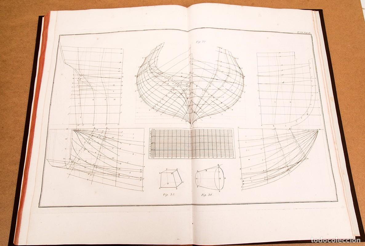 Libros antiguos: Trait&eacute; de la construction des Vaisseaux - Fr&eacute;d&eacute;ric de Chapman - 1779 - Foto 9
