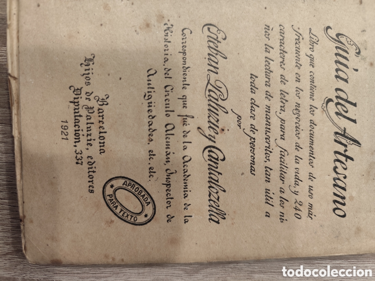 Libros antiguos: Guia del Artesano 1921 - Foto 3