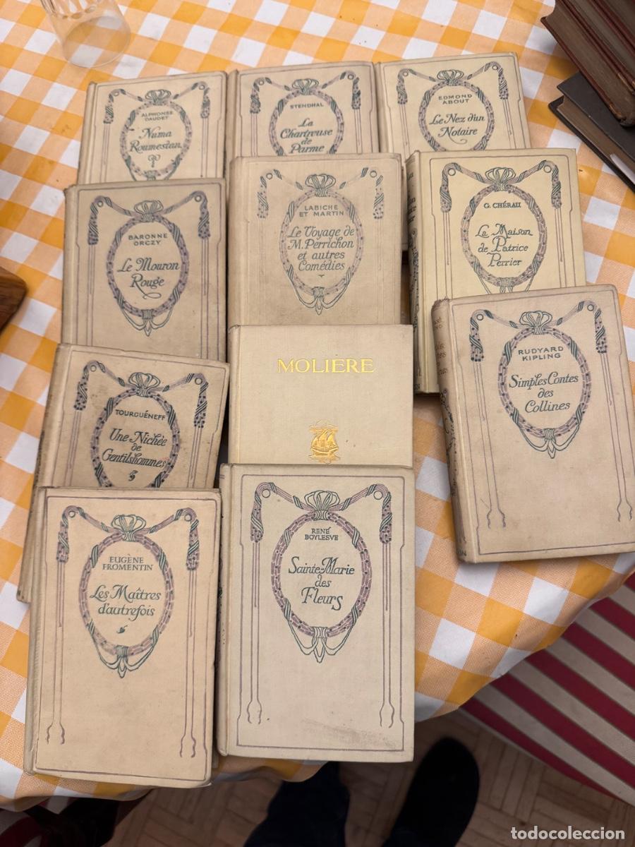 Libros antiguos: Lote de 11 libros de literatura en franc&eacute;s - Foto 2