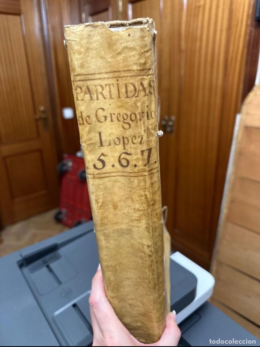 Libros antiguos: Siete Partidas del Rey D. Alfonso el Sabio - Foto 1