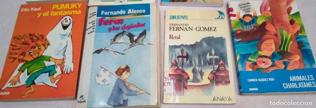 Libros antiguos: LOTE DE 12 LIBROS JUVENILES - Foto 4