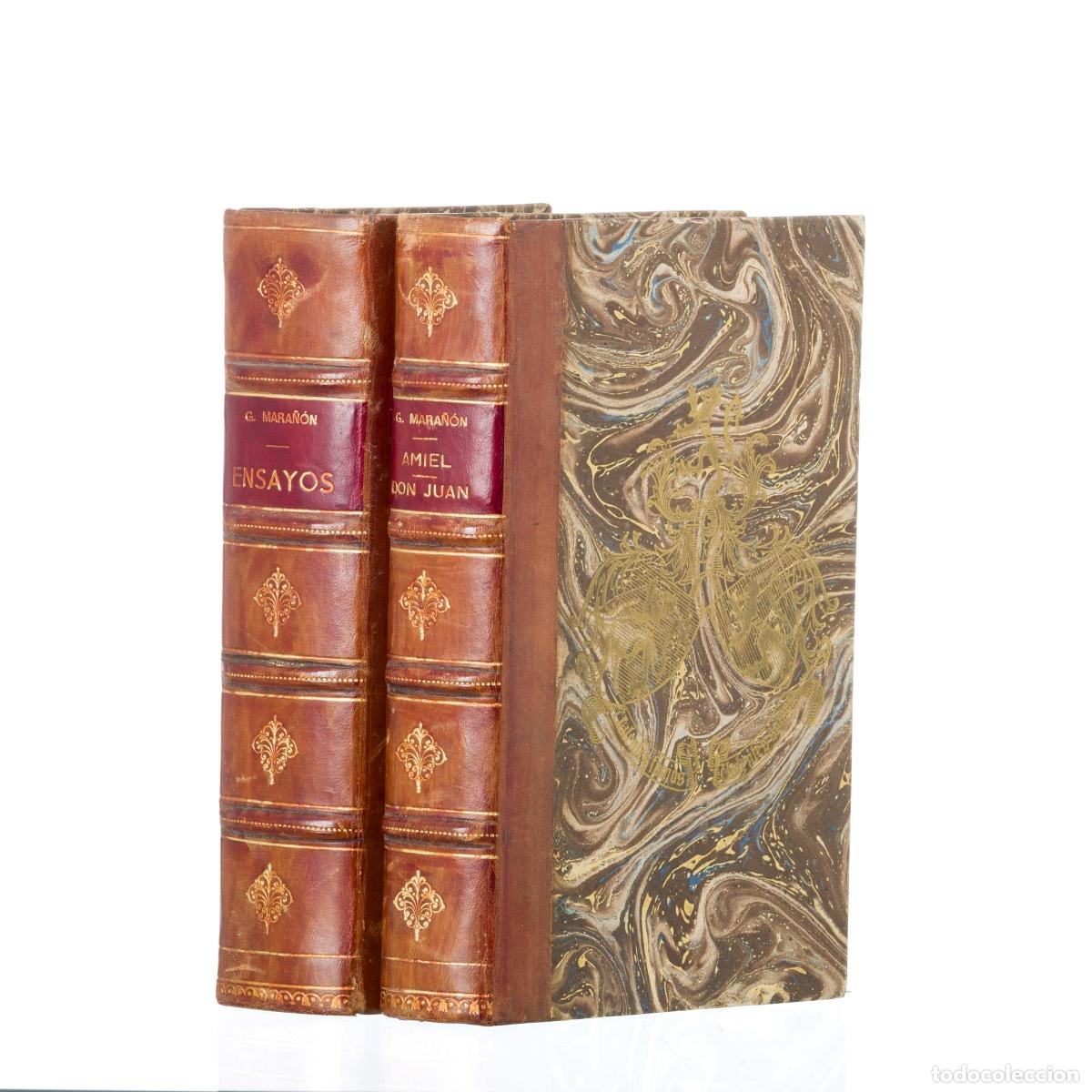 Libros antiguos: MARA&Ntilde;ON, Gregorio [2 t&iacute;tulos] - Foto 1