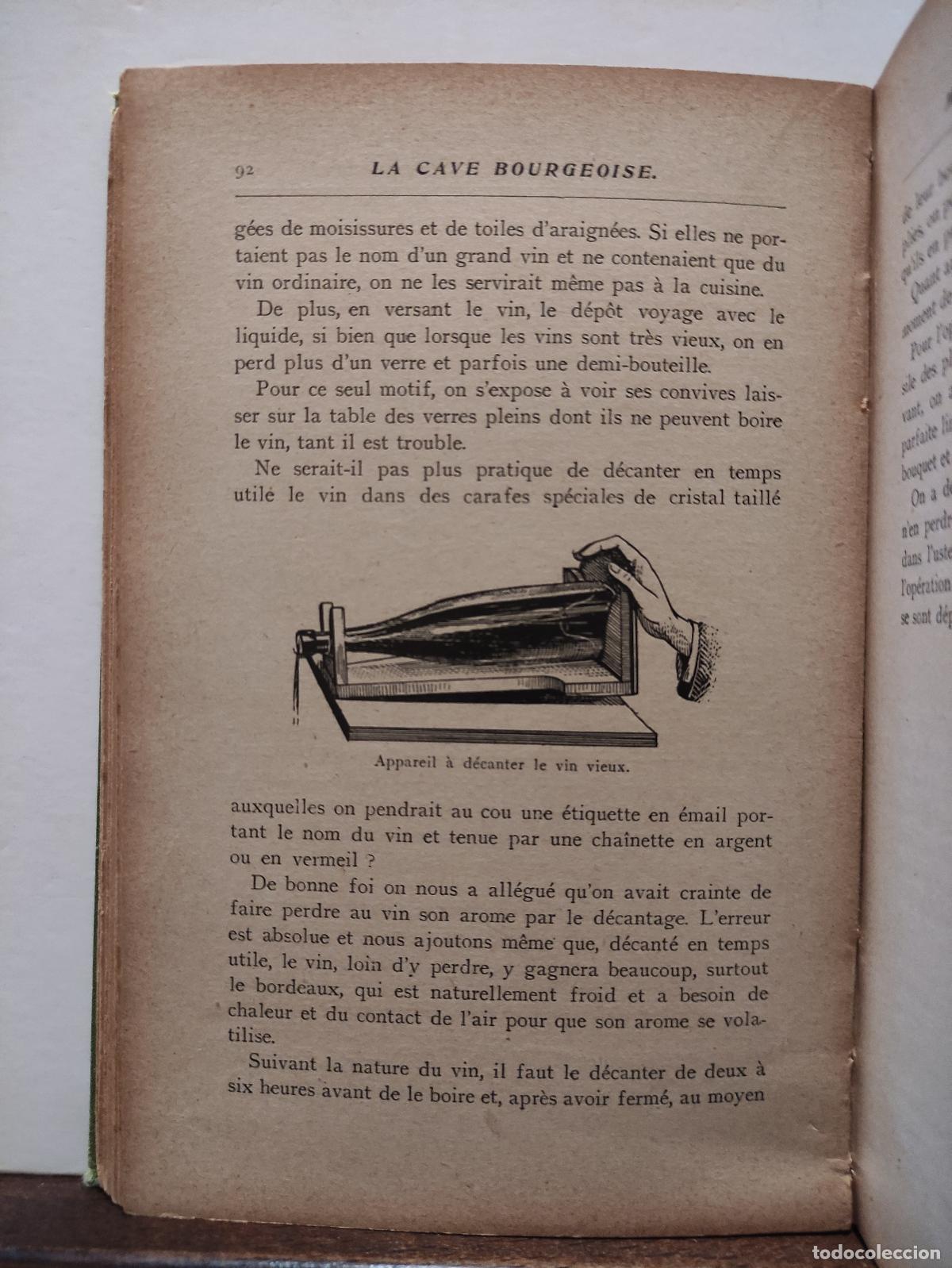 Libros antiguos: LA CAVE BOURGEOISE - JACQUES LECHALET - Foto 4
