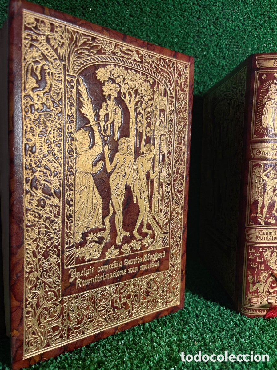 Libros antiguos: La Divina Comedia Lujo -Dante - A5 - Foto 3
