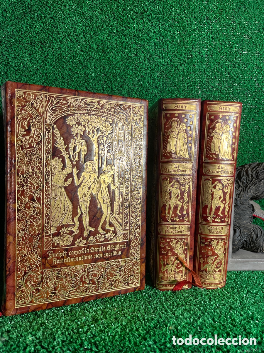 Libros antiguos: La Divina Comedia Lujo -Dante - A5 - Foto 1