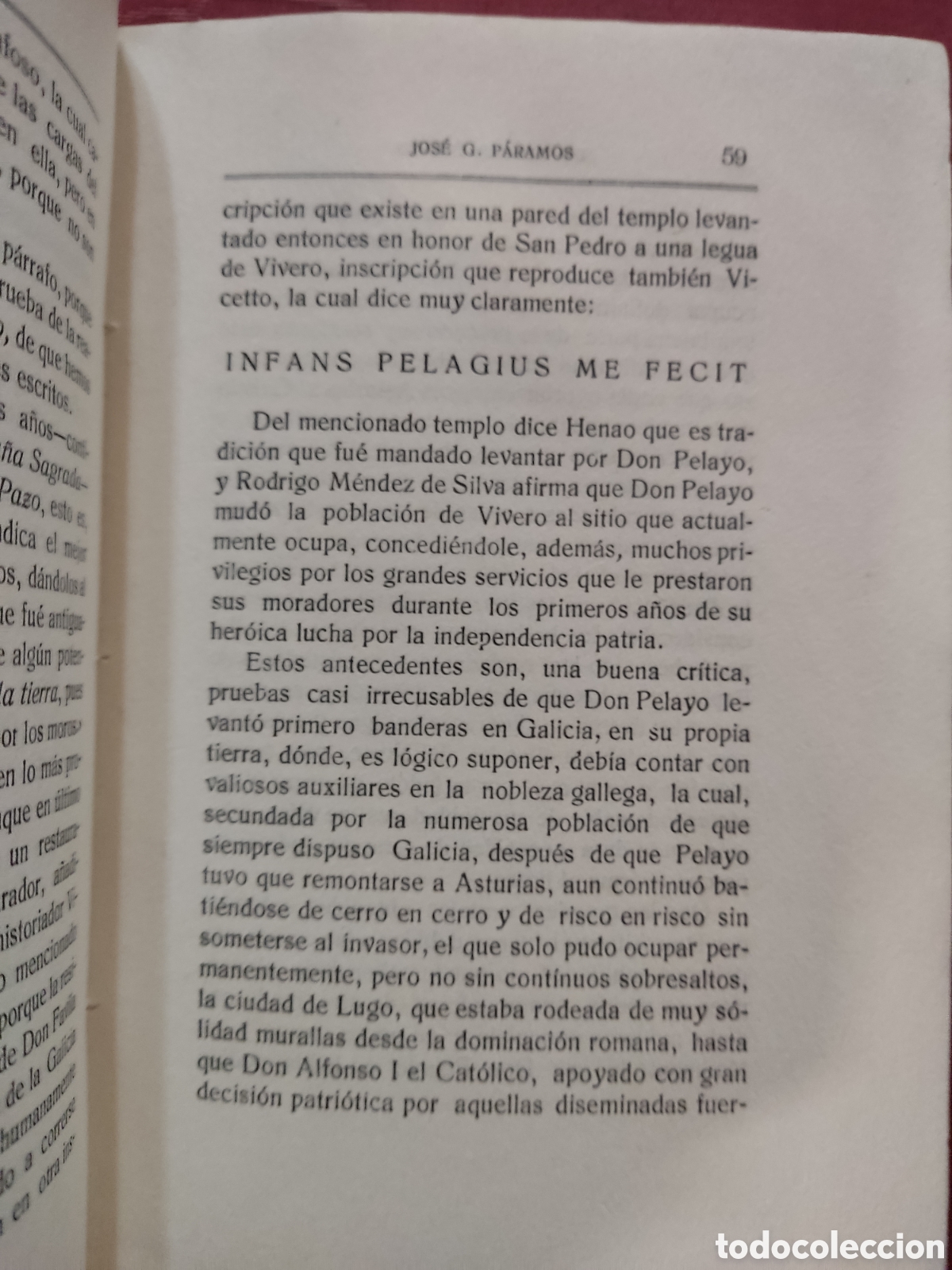 Libros antiguos: Raza y patria del Rey Don Pelayo - Foto 6