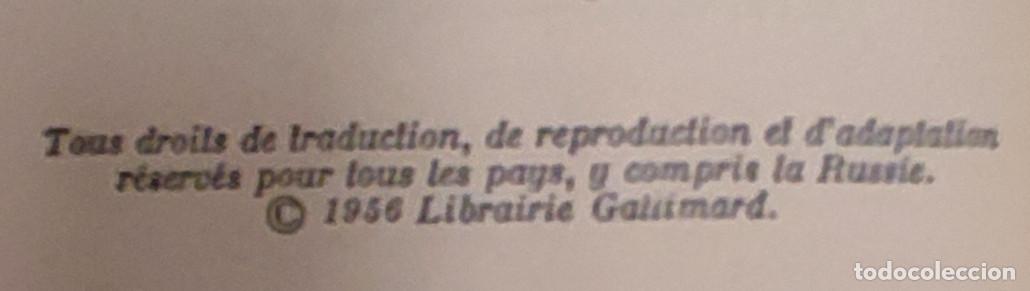 Libros antiguos: DE LANGLETERRE, JEAN QUEVAL, NRF, GALLIMARD 1956, LIBRO EN FRANCES - Foto 3