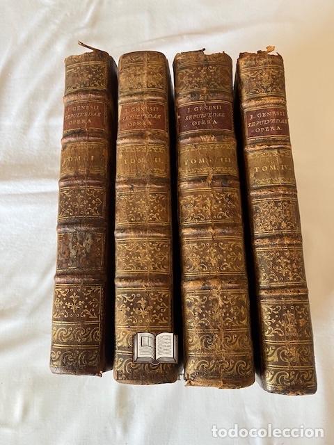 Libros antiguos: Juan Gin&eacute;s de Sep&uacute;lveda &ndash; Opera completa (4 tomos) - Foto 2