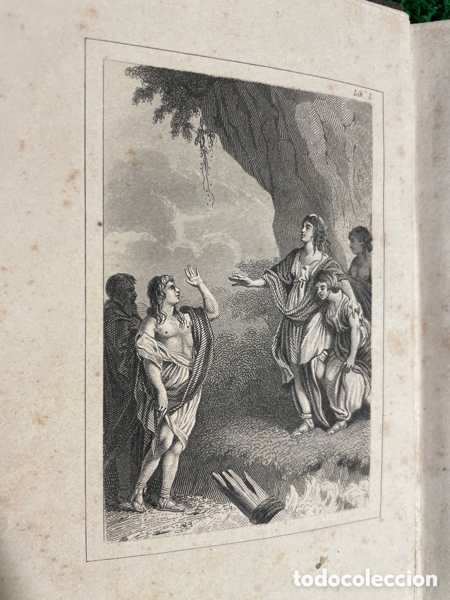 Libros antiguos: Las Aventuras de Telemaco -1860 - A4 - Foto 3