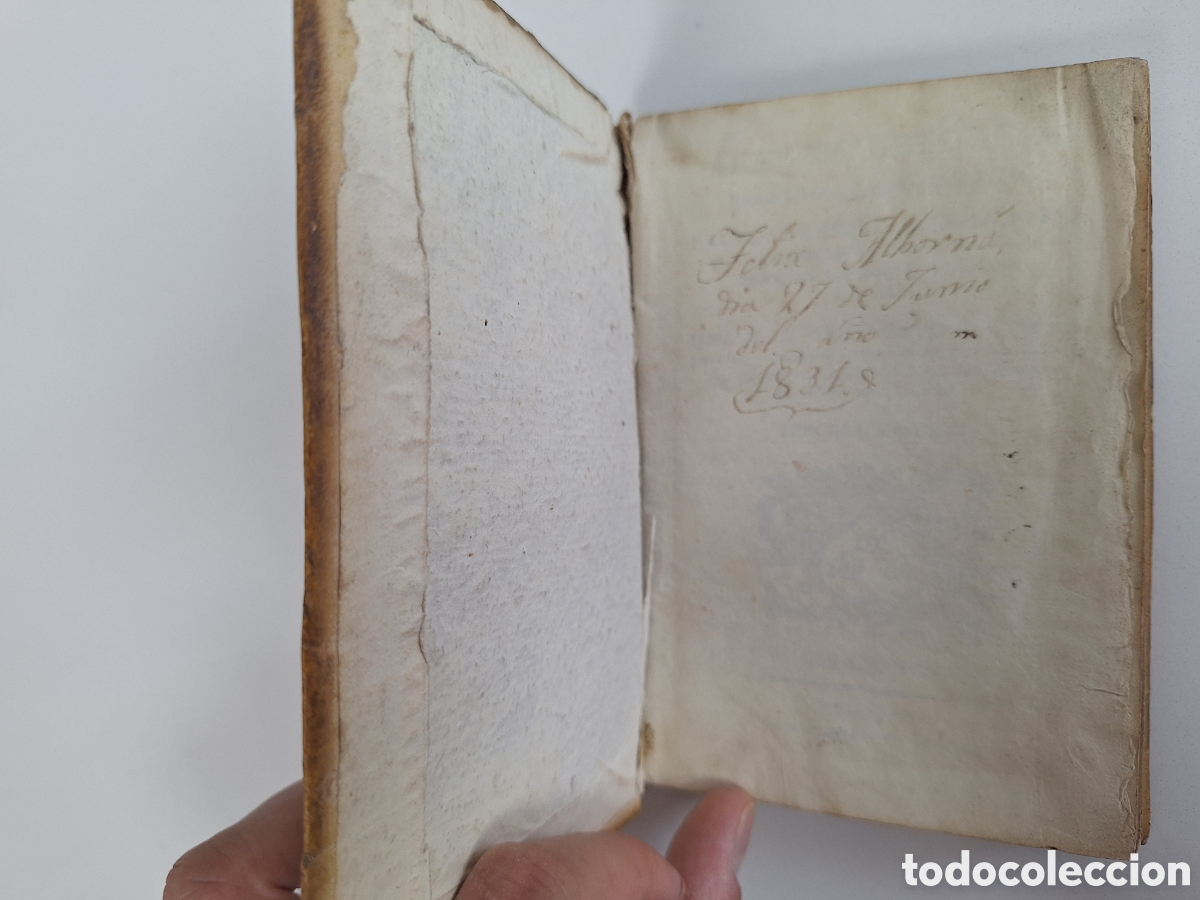 Libros antiguos: Arte de retorica, a&ntilde;o 1823 - Foto 5