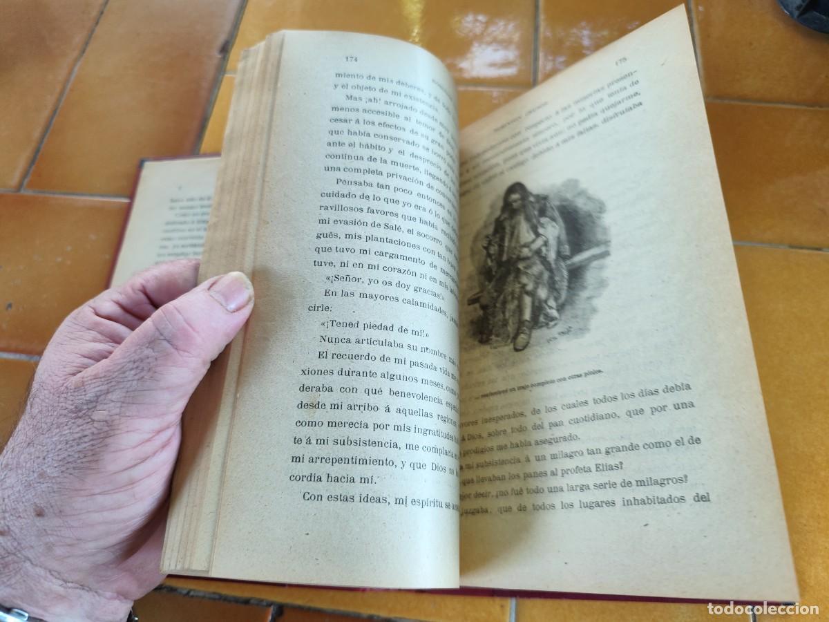 Libros antiguos: ROBINSON CRUSOE / DANIEL DEFOE / GARA 112 / POPULAR - Foto 10