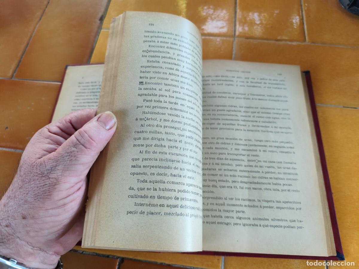 Libros antiguos: ROBINSON CRUSOE / DANIEL DEFOE / GARA 112 / POPULAR - Foto 11