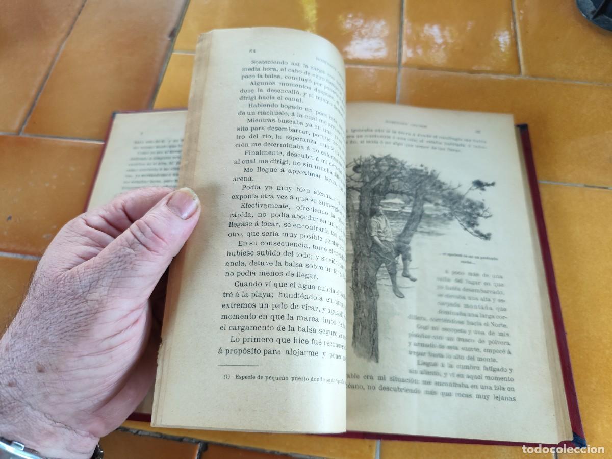 Libros antiguos: ROBINSON CRUSOE / DANIEL DEFOE / GARA 112 / POPULAR - Foto 12
