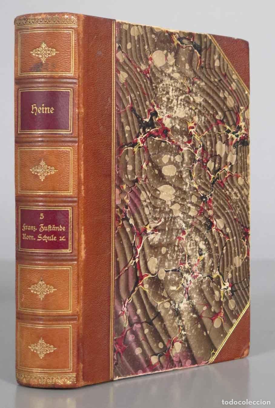 Libros antiguos: Heinrich Heines s&auml;mtliche Werke T V - Foto 1