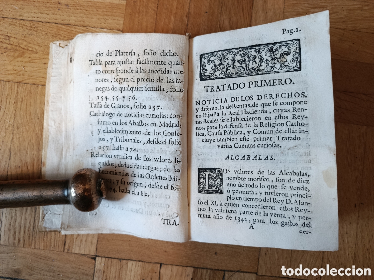 Libros antiguos: Cuentas para todos: compendio arithmetico e historico (1760) - Foto 3