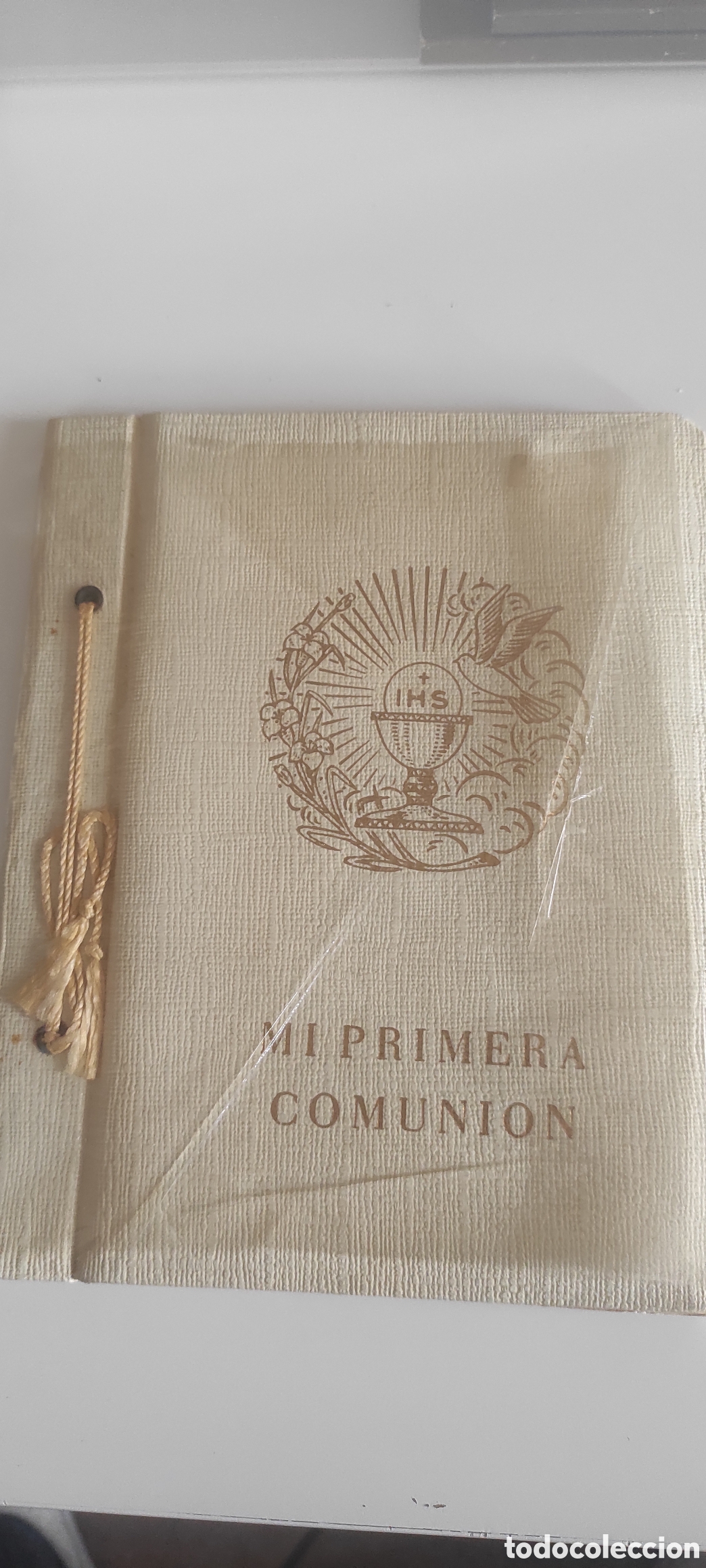 Libros antiguos: Libro primera comuni&oacute;n vintage (a&ntilde;os 20) - Foto 1