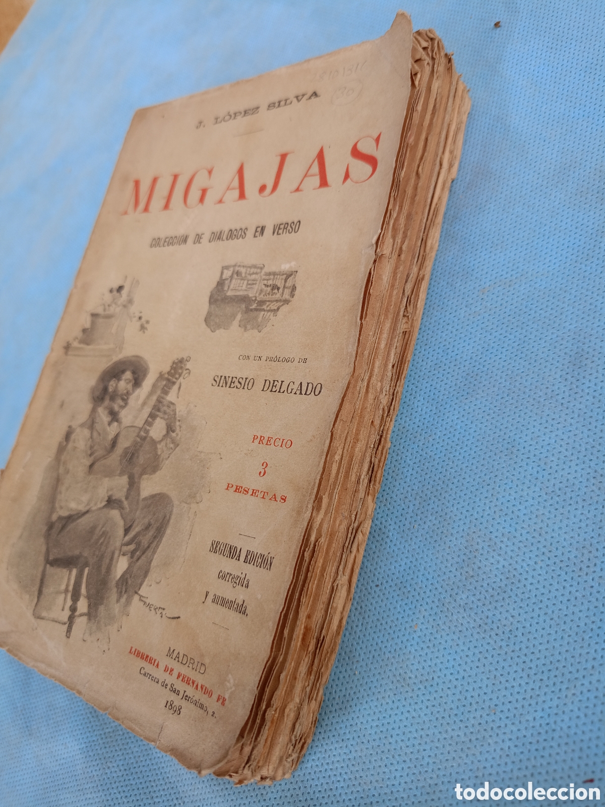 Libros antiguos: MIGAJAS, J.L&Oacute;PEZ SILVA - Foto 2