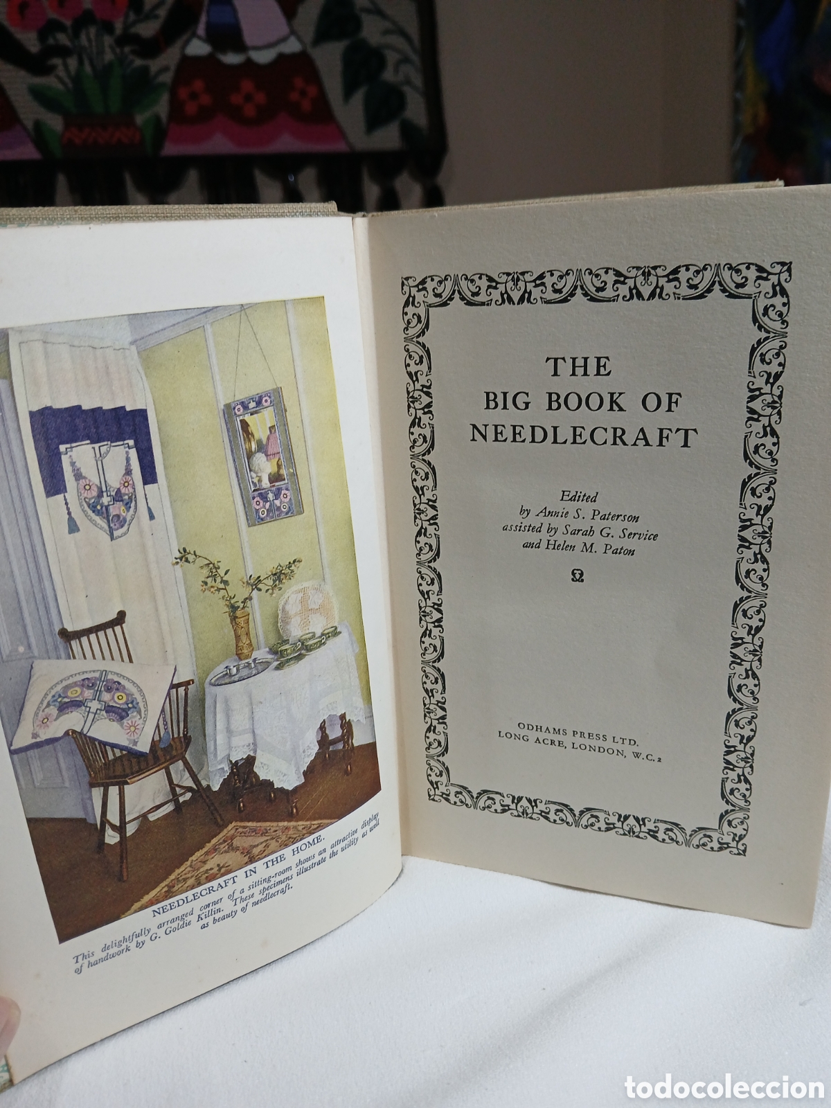 Libros antiguos: ANTIGUO LIBRO DE COSTURAS EN INGLES - Foto 2