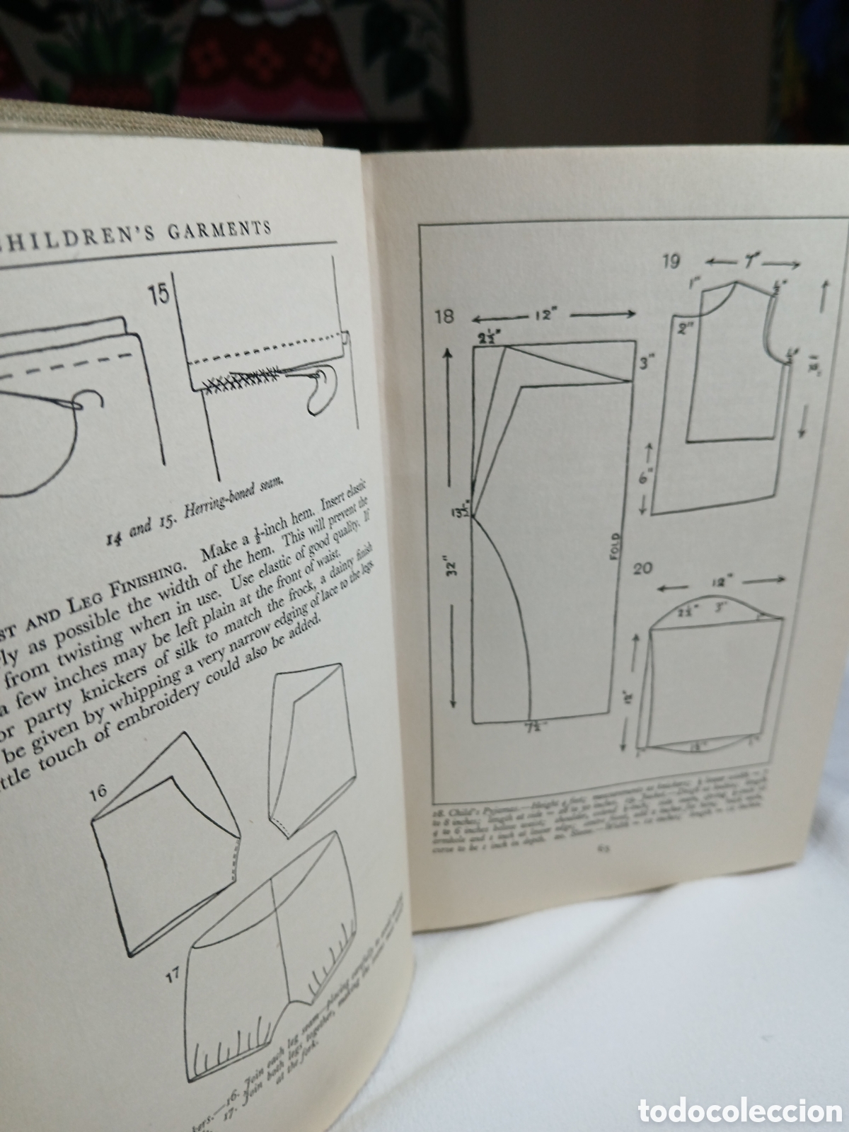 Libros antiguos: ANTIGUO LIBRO DE COSTURAS EN INGLES - Foto 5