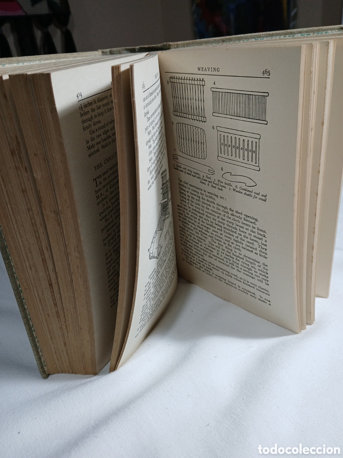 Libros antiguos: ANTIGUO LIBRO DE COSTURAS EN INGLES - Foto 8