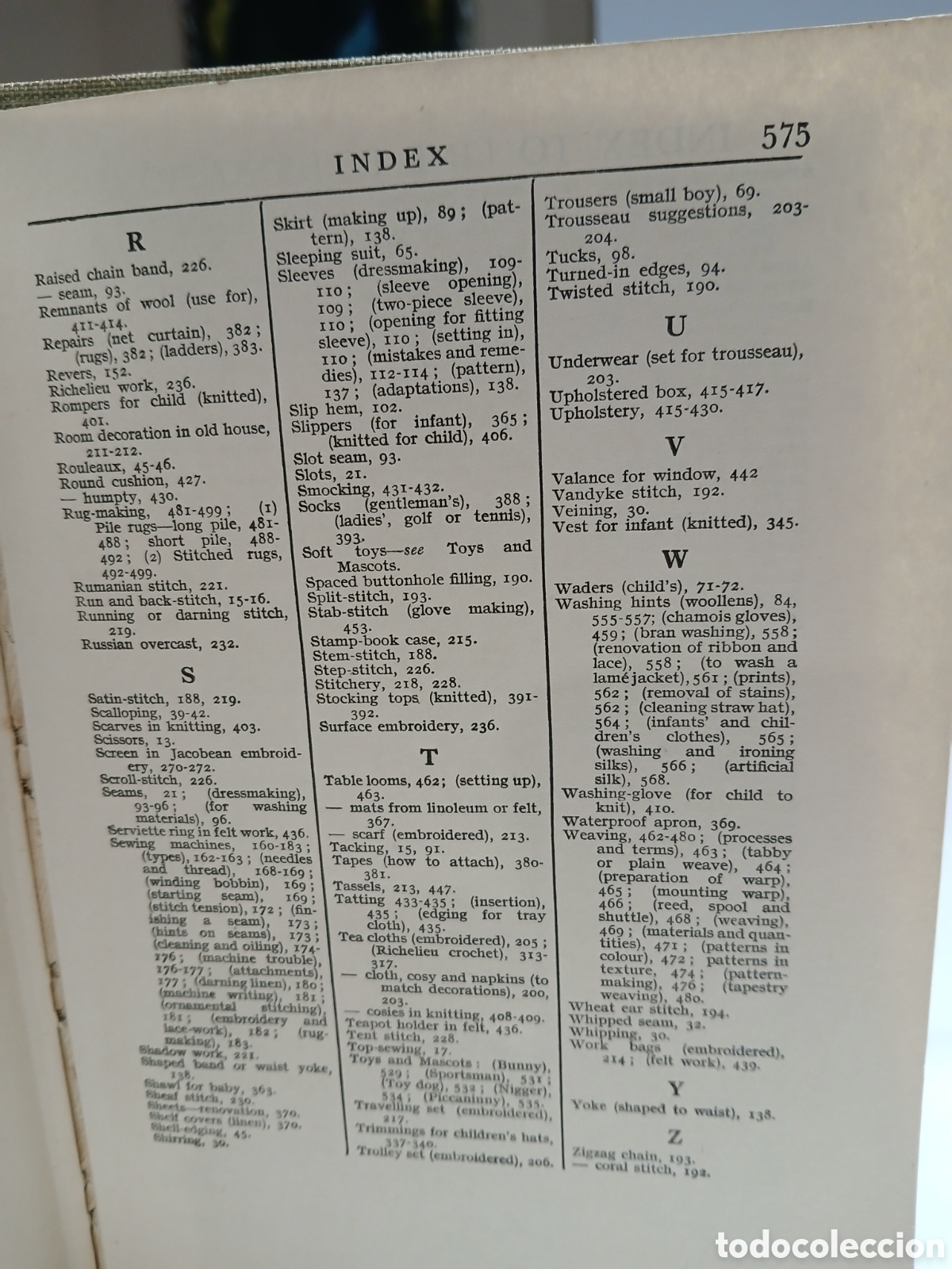 Libros antiguos: ANTIGUO LIBRO DE COSTURAS EN INGLES - Foto 9