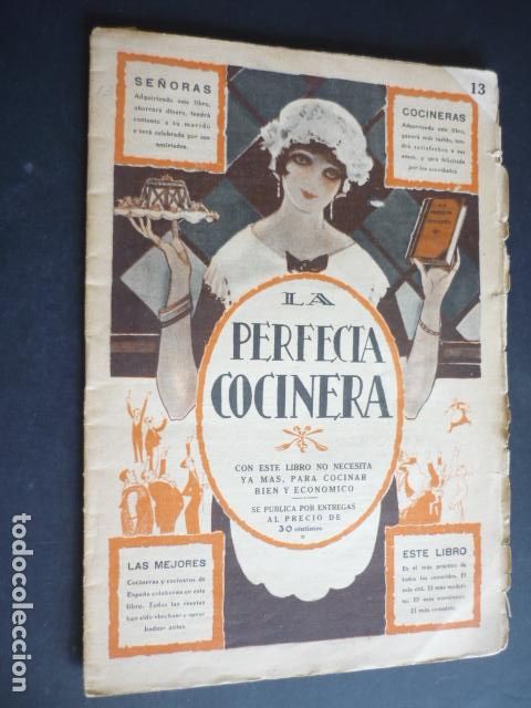 Libros antiguos: LA PERFECTA COCINERA N&ordm; 13 - Foto 1