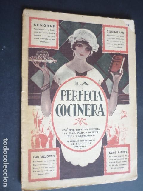 Libros antiguos: LA PERFECTA COCINERA N&ordm; 12 - Foto 1