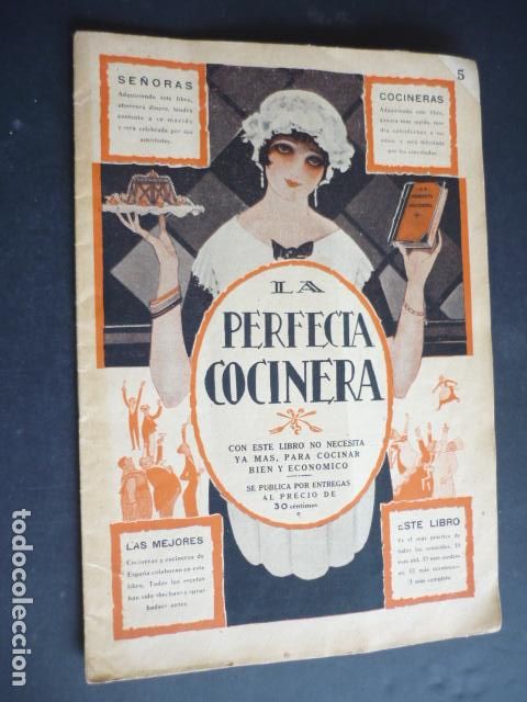 Libros antiguos: LA PERFECTA COCINERA N&ordm; 5 - Foto 1