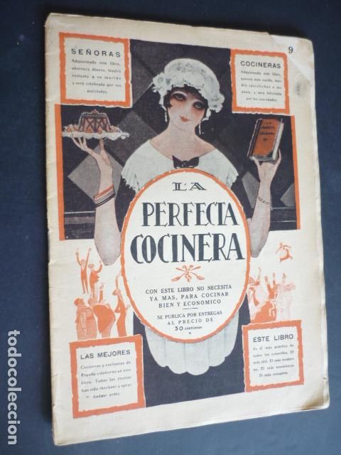 Libros antiguos: LA PERFECTA COCINERA N&ordm; 9 - Foto 1