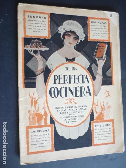 Libros antiguos: LA PERFECTA COCINERA N&ordm; 8 - Foto 1