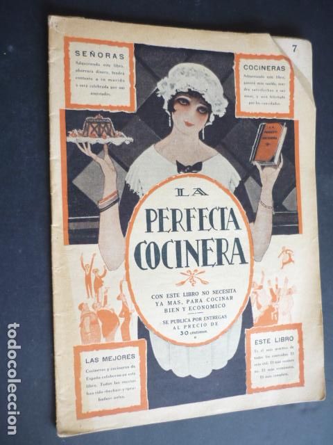Libros antiguos: LA PERFECTA COCINERA N&ordm; 7 - Foto 1
