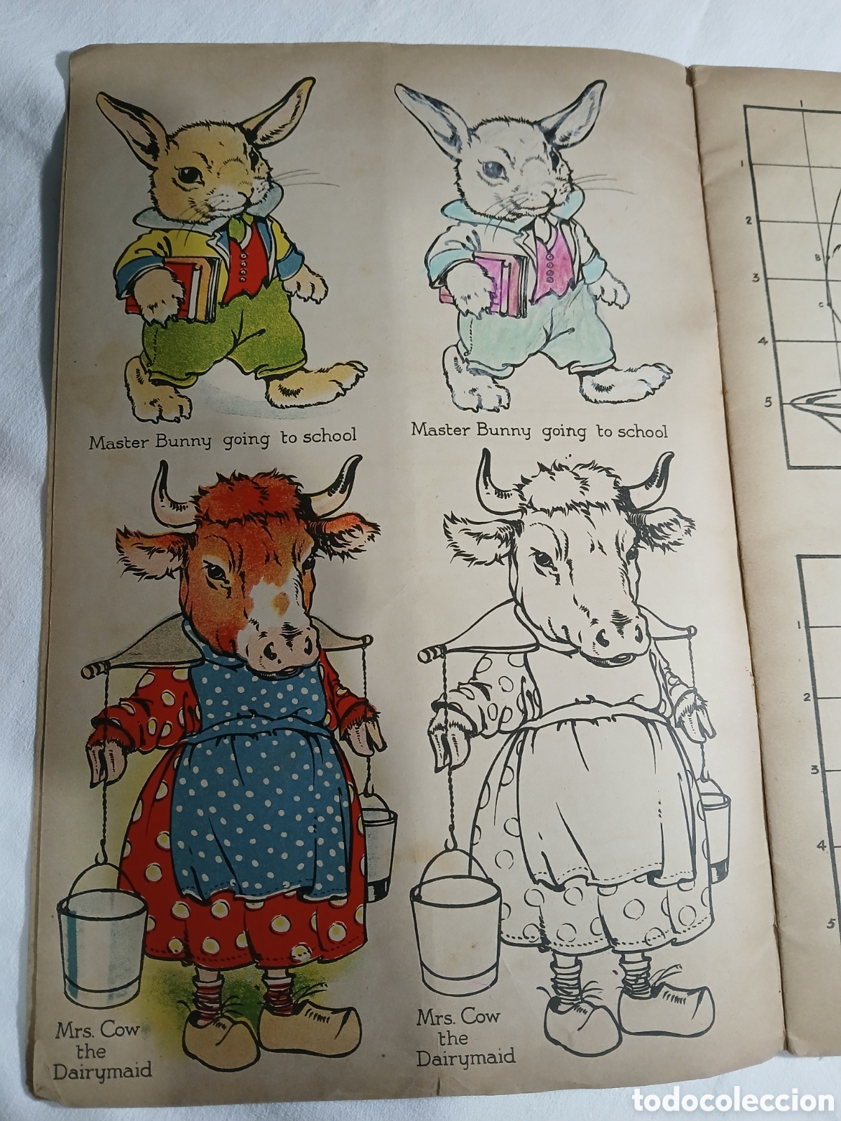 Libros antiguos: ANTIGUO LIBRO DIBUJAR Y PINTAR EN INGLES - Foto 3